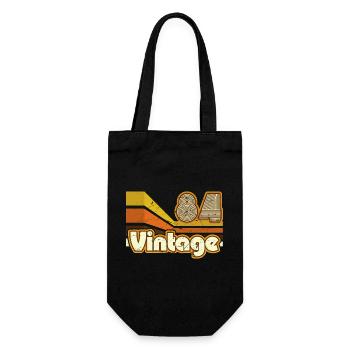 1984 Anniversaire né en 1984 Retro Vintage - Sac à bouteille - noir - Devant