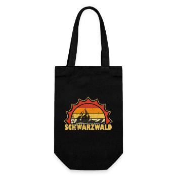 Black Forest Black Forest Girl Bollenhut Women - Gift Bag for Bottles - black - Front