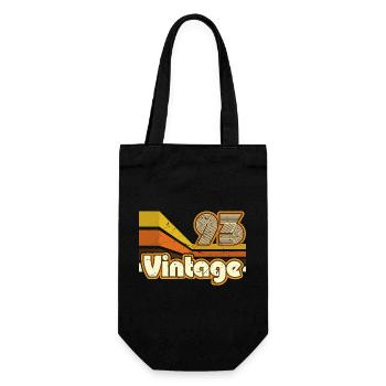 1993 Anniversaire né en 1993 Retro Vintage - Sac à bouteille - noir - Devant