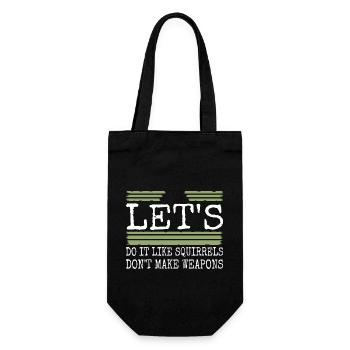 paix coeur anti guerre enfant cadeau cadeau cadeau idée cadeau - Sac à bouteille - noir - Devant