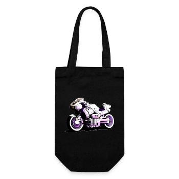 The bike of the future for every motorcyclist - Gift Bag for Bottles - black - Front