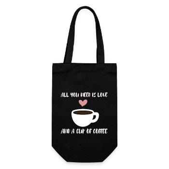 Lustiger Spruch Witzig Humor Geschenkidee - Geschenkbeutel für Flaschen - Schwarz - Vorne