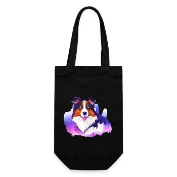 Chiens Berger Chien Propriétaire Chien Chien Propriétaire Chien Propriétaire - Sac à bouteille - noir - Devant