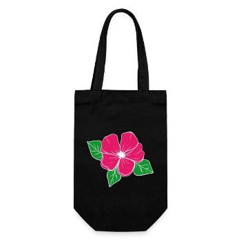 Florist Flower Plant Nature Gardener - Gift Bag for Bottles - black - Front