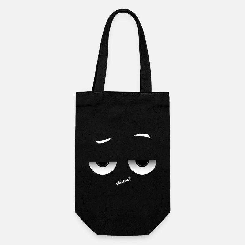 Sérieux ? - Sac à bouteille - noir