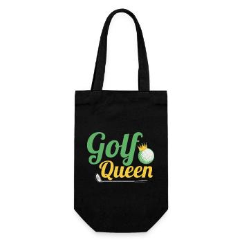 Golf Queen Par Tee Golfing - Sac à bouteille - noir - Devant