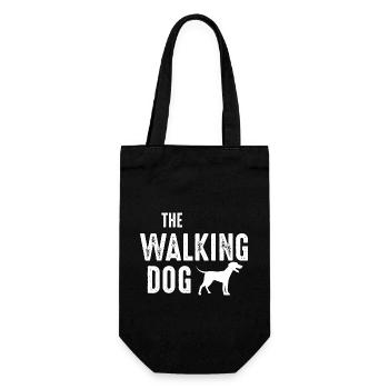 Dog Hund - Gift Bag for Bottles - black - Front