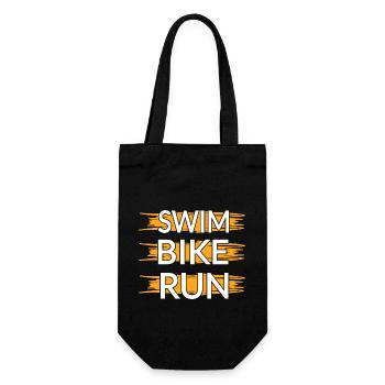 Triathlon Natation Bike Run Marathon - Sac à bouteille - noir - Devant