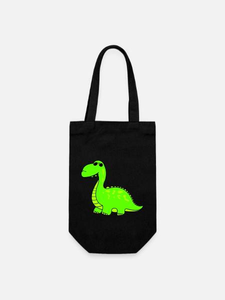 Dino cool - Sac à bouteille - noir