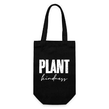 Plant Kindness Cool Plant Lover Environmentalist - Sac à bouteille - noir - Devant