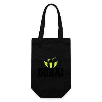 Dubai - Gift Bag for Bottles - black - Front