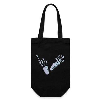 Toast - Gift Bag for Bottles - black - Front