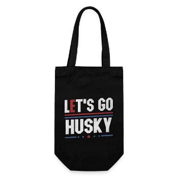 Allons-y Husky - Sac à bouteille - noir - Devant
