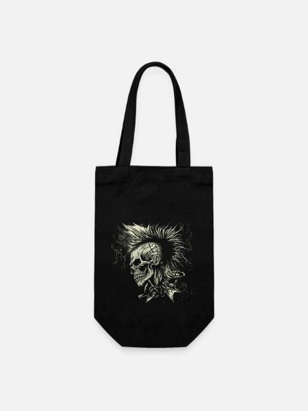Punks not dead - Geschenkbeutel für Flaschen - Schwarz