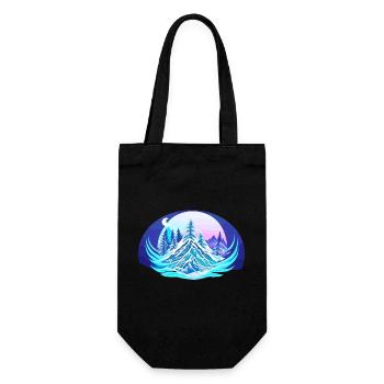 Nuit d’hiver - Sac à bouteille - noir - Devant