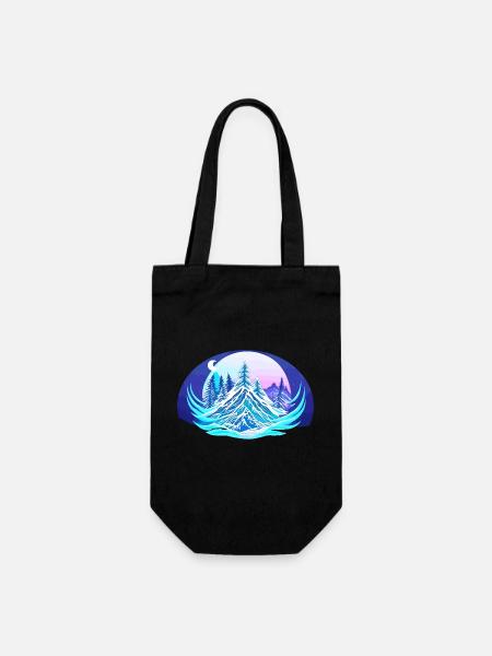 Nuit d’hiver - Sac à bouteille - noir