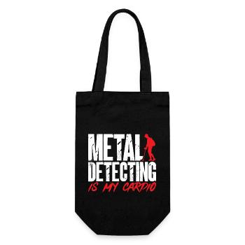 Metalldetektor Metalldetektion Schatzsuche - Geschenkbeutel für Flaschen - Schwarz - Vorne