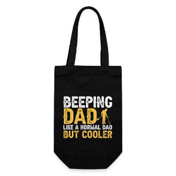 Metal Detector Metal Detection Treasure Hunt - Gift Bag for Bottles - black - Front