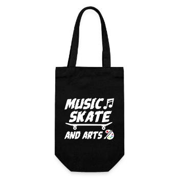 Musique Skate Et Arts - Sac à bouteille - noir - Devant