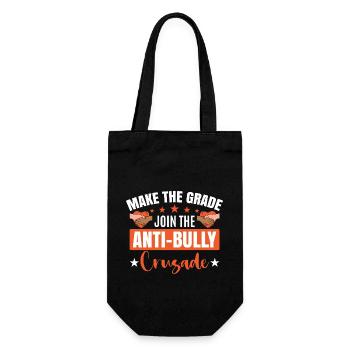 Together Against Bullying Apparel - Gift Bag for Bottles - black - Front