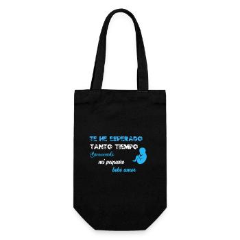 Je t'ai tant attendu BLU WE - Sac à bouteille - noir - Devant