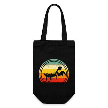 Mante religieuse, collectionneur d’insectes, entomologiste - Sac à bouteille - noir - Devant
