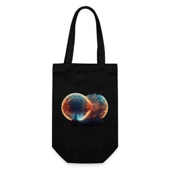 Portal2portal - Gift Bag for Bottles - black - Front
