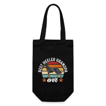 Australian Cattle Dog Red Blue Heeler - Geschenkbeutel für Flaschen - Schwarz - Vorne
