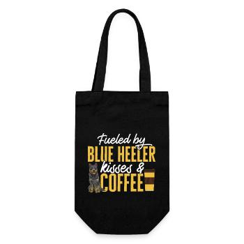 Australian Cattle Dog Red Blue Heeler - Gift Bag for Bottles - black - Front