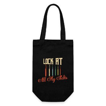 Verrouiller à tous mes choix Serrurier Serrurier - Sac à bouteille - noir - Devant