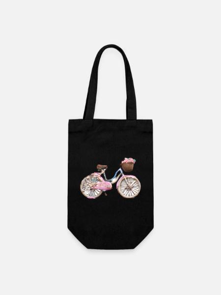 Fahrrad Fahrradfahrer Radfahren Radeln Radfahrer - Geschenkbeutel für Flaschen - Schwarz