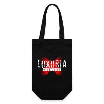 Luxeria - Die Wollust - Geschenkbeutel für Flaschen - Schwarz - Vorne