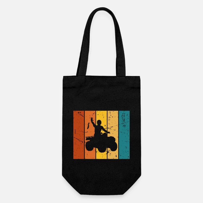 Quad cadeau Vintage - Sac à bouteille - noir