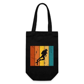 Plongée sous marine cadeau Vintage - Sac à bouteille - noir - Devant