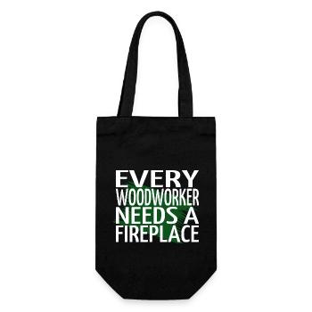 Gift Fun Humor Hobbyists Jokes - Gift Bag for Bottles - black - Front