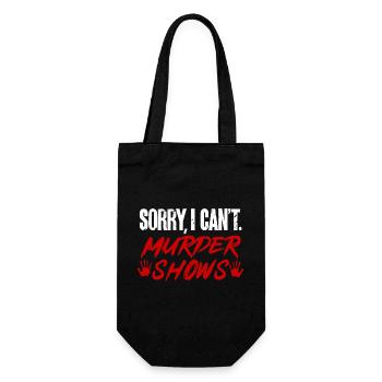 Wahre Verbrechen Podcaster True Crime Podcast - Gift Bag for Bottles - black - Front