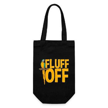 Gelbbrustara Papagei Blue And Yellow Macaw - Geschenkbeutel für Flaschen - Schwarz - Vorne