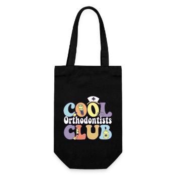 Cool Orthodontists Club Dental Squad Équipe de dentistes - Sac à bouteille - noir - Devant