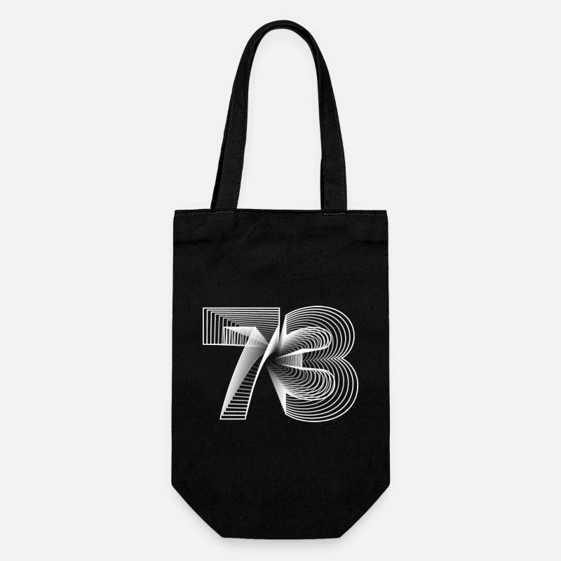 1973 - Geschenkbeutel für Flaschen - Schwarz