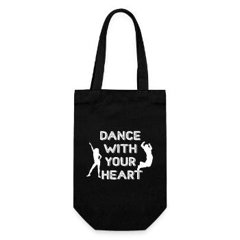 Dancing Dance Music - Gift Bag for Bottles - black - Front