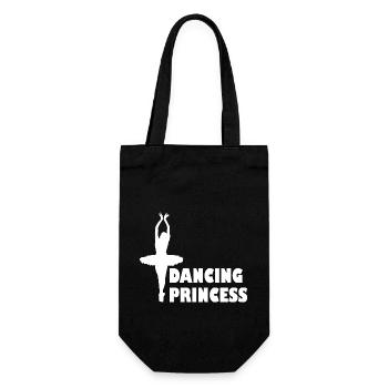 Dancing Dance Music - Gift Bag for Bottles - black - Front