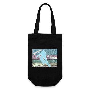 Summer Sunshine Biking - Gift Bag for Bottles - black - Front