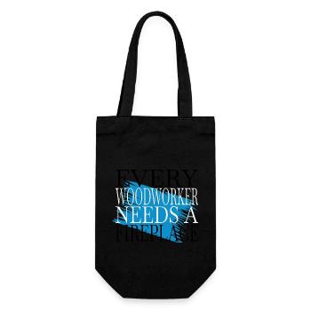 Cutter Carpenter Girl Tshirts - Gift Bag for Bottles - black - Front