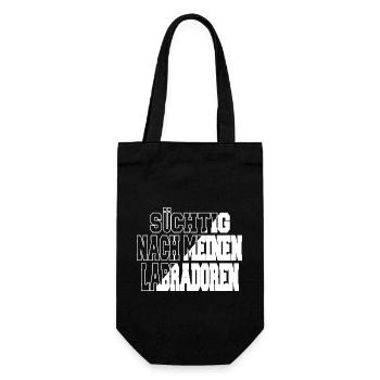blackpower calendaring are nine black - Geschenkbeutel für Flaschen - Schwarz - Vorne