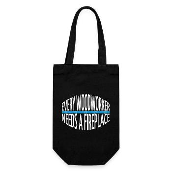 Tout est ok sagesse cotondrawstringbag fun - Sac à bouteille - noir - Devant