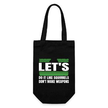 Funny Sayings Present Idea 60s Hippie Festival - Gift Bag for Bottles - black - Front