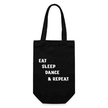 Dancing Dance Music - Gift Bag for Bottles - black - Front