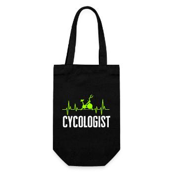 Indoor Cycling Bike Workout - Gift Bag for Bottles - black - Front