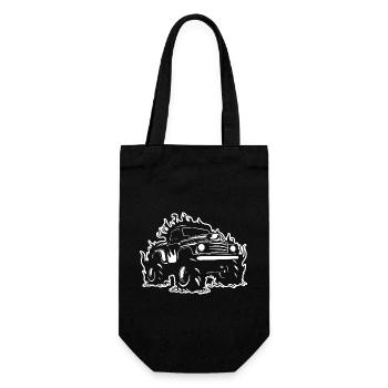 Monster Truck Monster Truck Lover Fan - Gift Bag for Bottles - black - Front