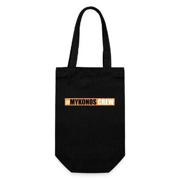 Mykonos Crew - Geschenkbeutel für Flaschen - Schwarz - Vorne